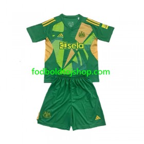 Newcastle United Målmand Børn Hjemme Fodboldsæt 2024-25 S/S (+ Korte bukser)